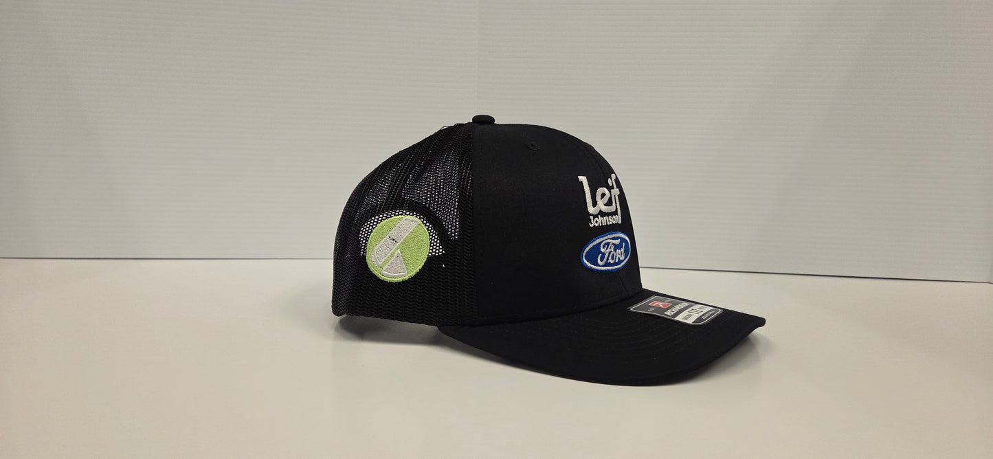 Leif Johnson Ford Racing Logo Hat - Trucker