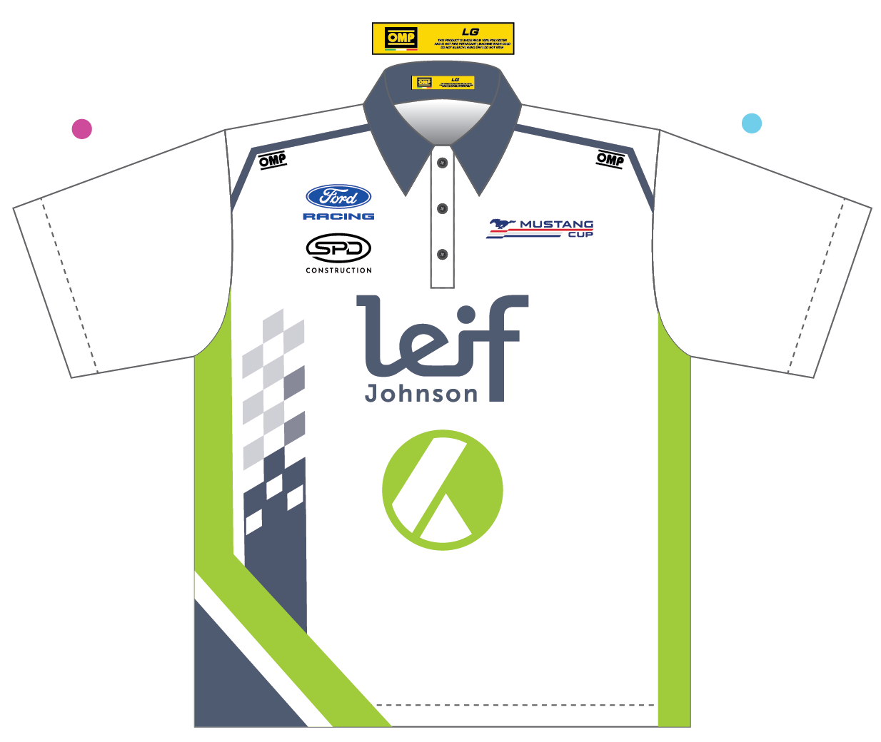 Leif Johnson Ford Racing Polo